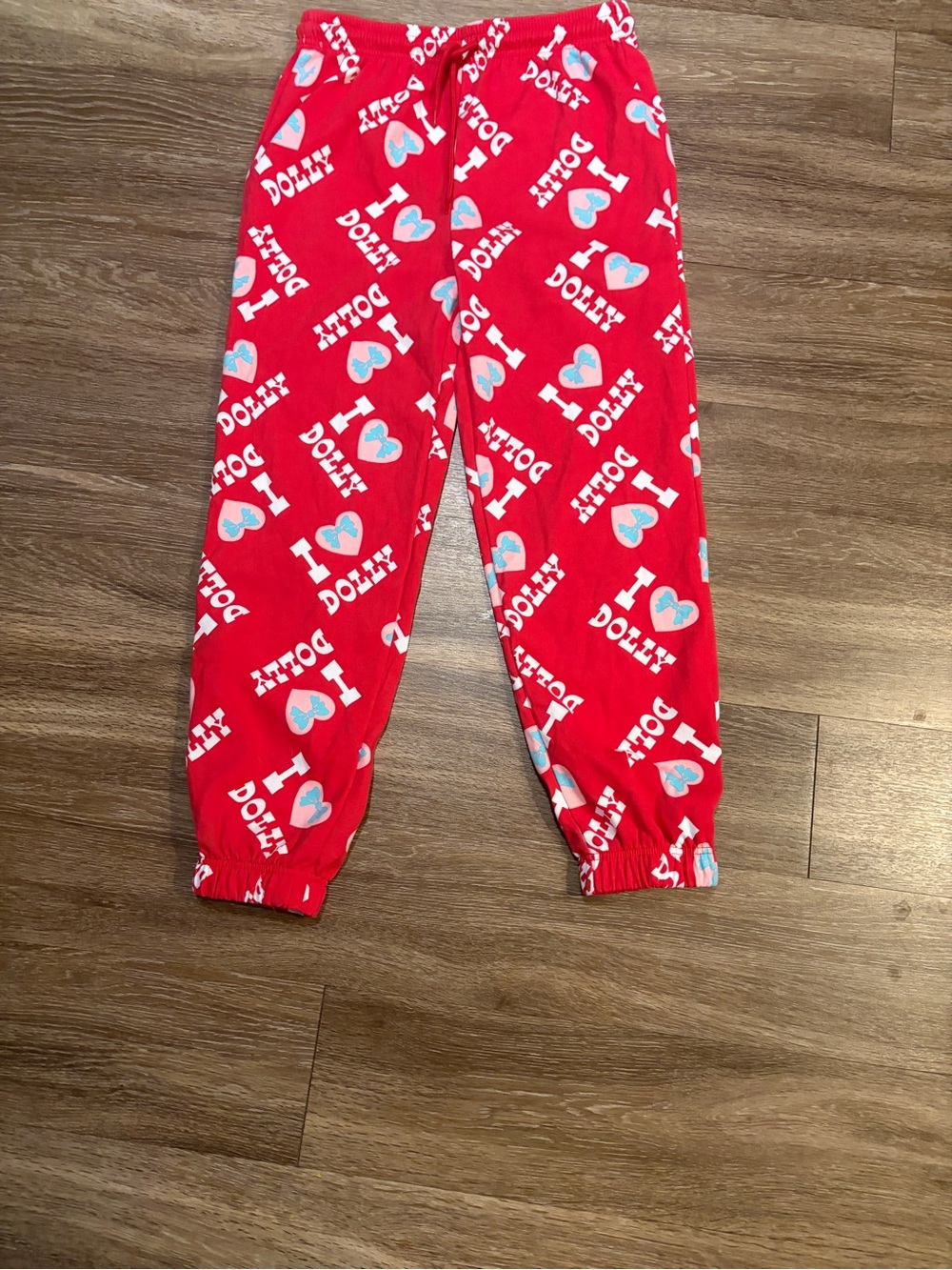 Dolly Parton I Love Dolly Graphic Pajama Pants
